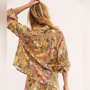 Spell Designs Jungle Blouse Free People Exclusive BNWT